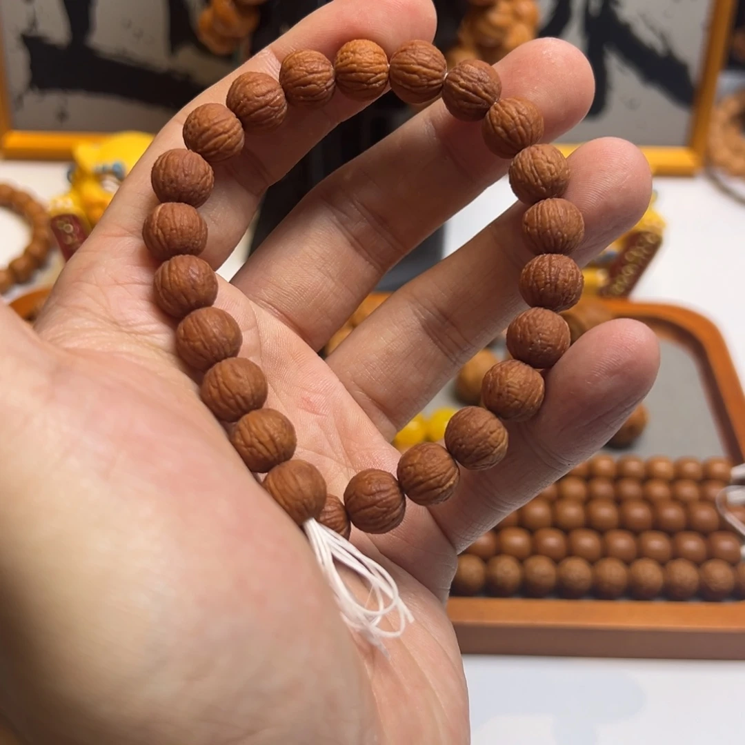 手串猴头核桃全品反油小凤羽尺寸10