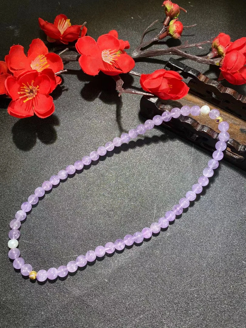 双圈紫水晶手串F