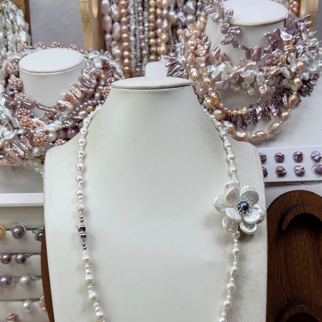 月***）手链淡水珍珠合金