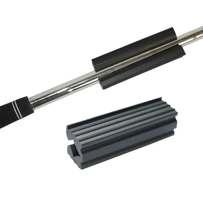 跨境高尔夫球杆握把夹杆工具橡胶夹组杆用品塑料材质黑色高尔夫球