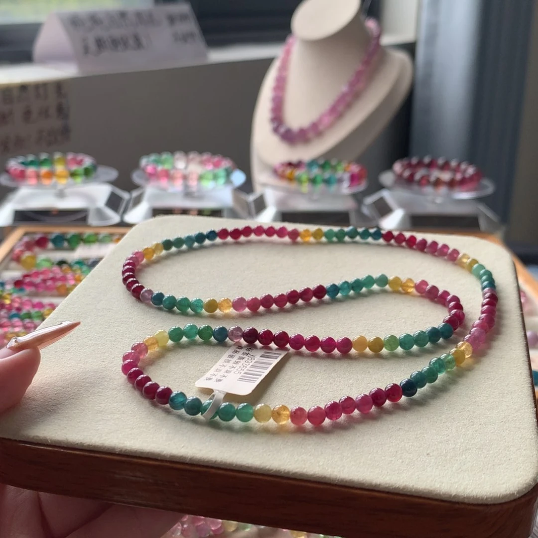 未镶嵌手链碧玺碧玺