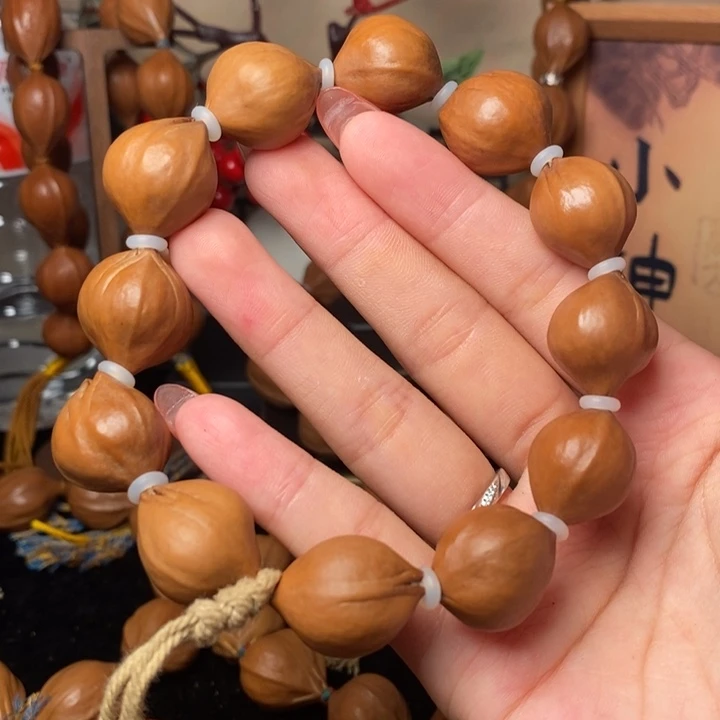 橄榄核手串/手链1.7蜜桃素12
