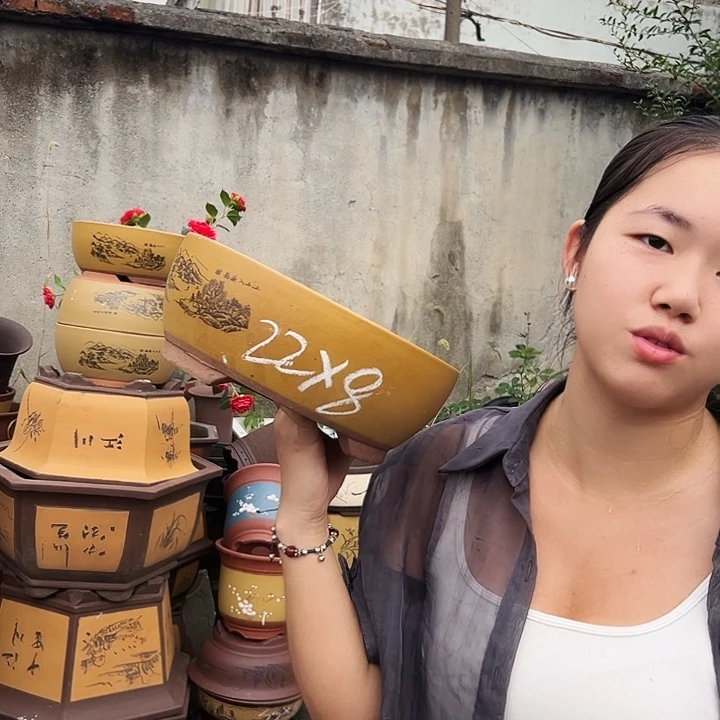 黄色江山如画小号一个