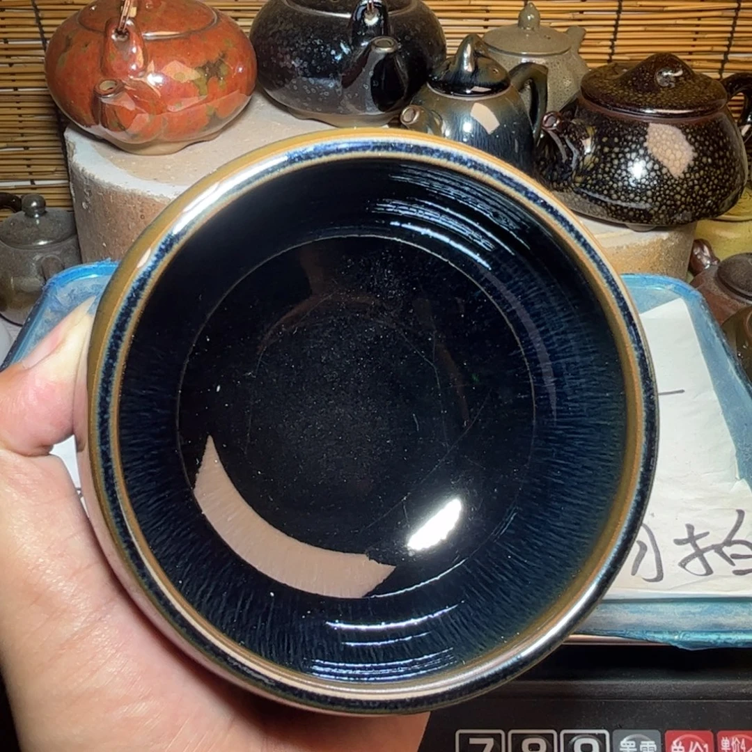 茶盏建窑建盏 微瑕作品