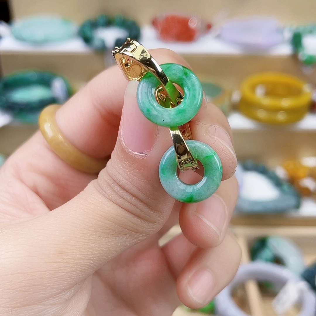 翡翠未镶嵌手链手链