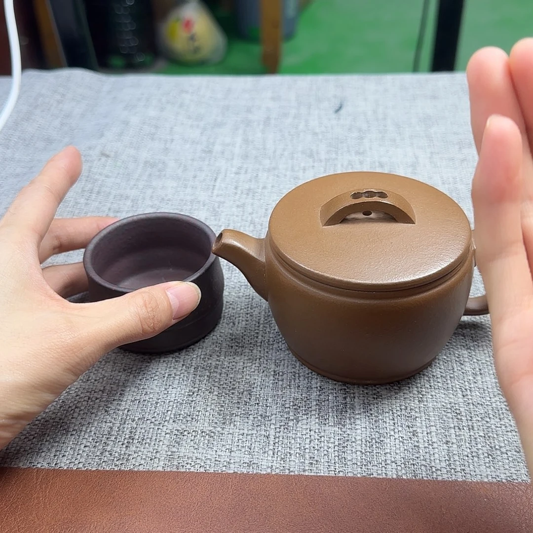 紫砂茶壶民间手艺人全手工制作