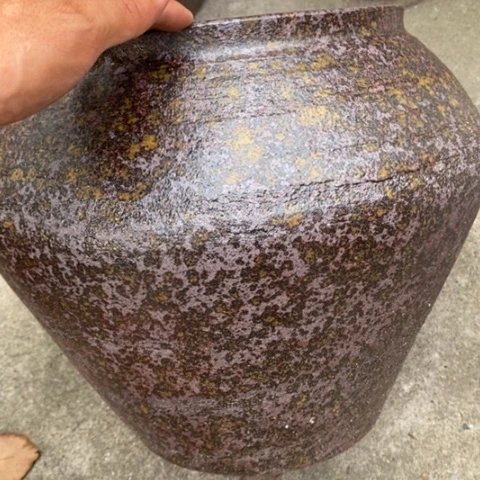 【闪购商品】紫砂花盆高30口26手工