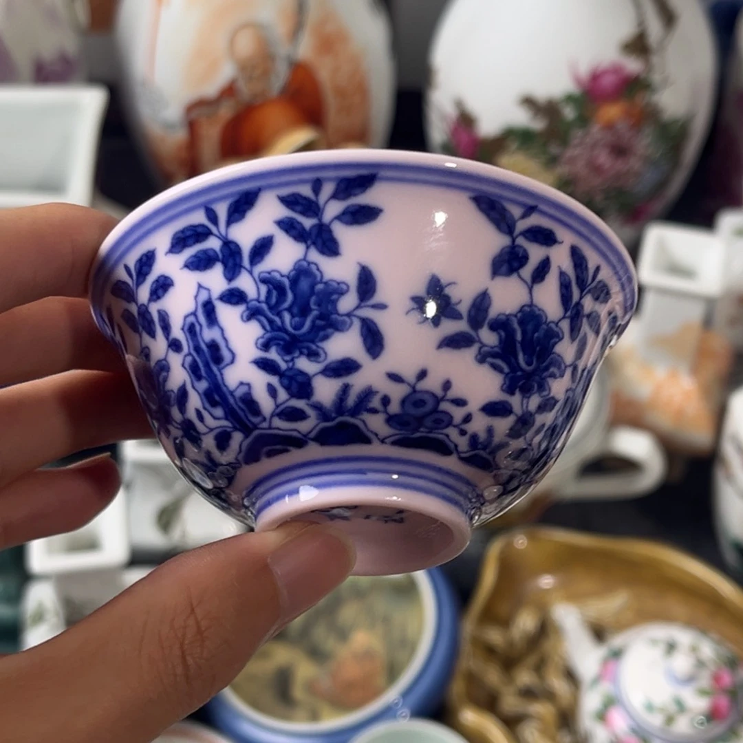 摆件景德镇陶瓷杯子