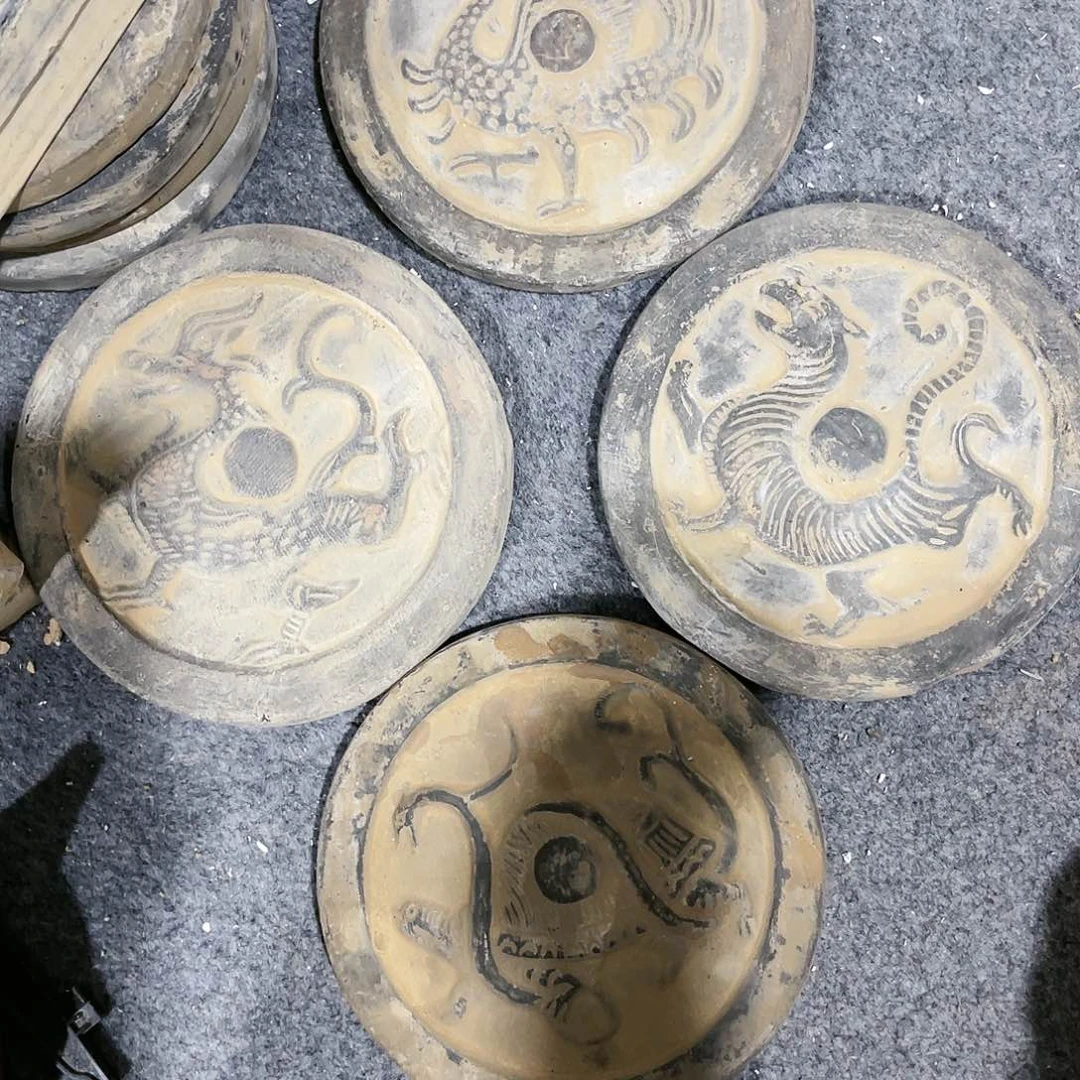 瓦当摆件摆件茶桌