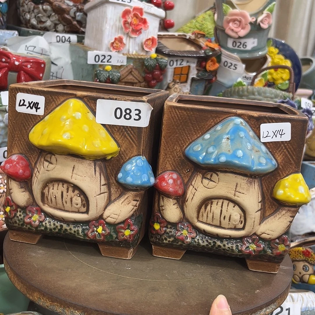 粗陶多肉花盆花盆