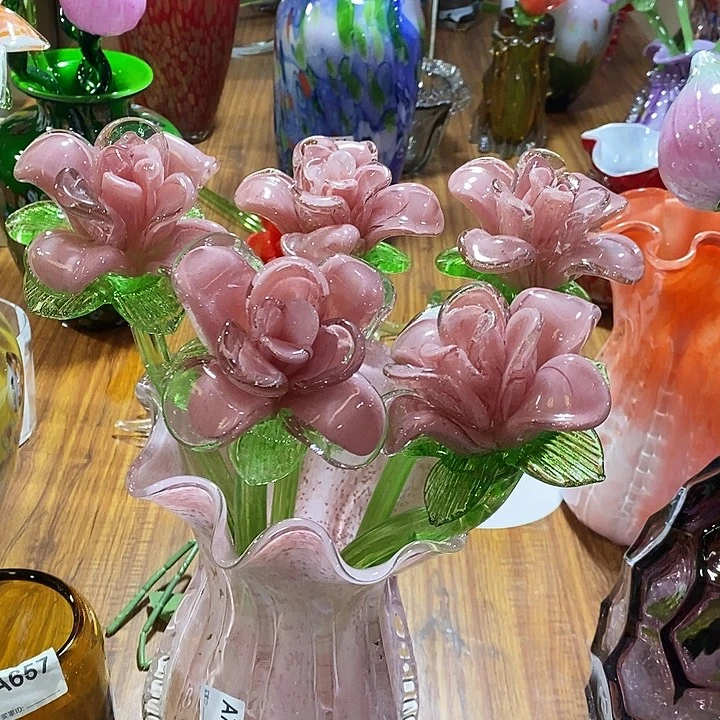 5只夜光花高45厘米宽12厘米