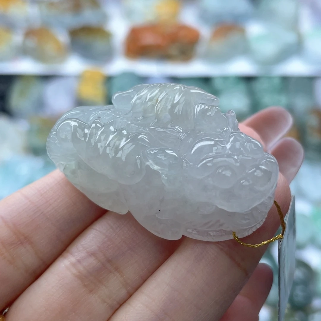 颈饰未镶嵌翡翠貔貅39