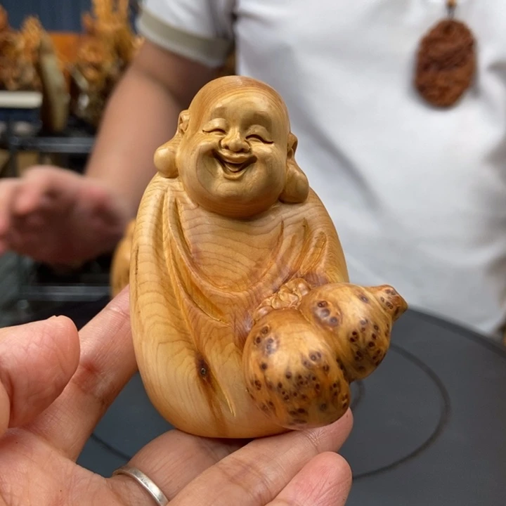 柏木（崖柏）手把件
