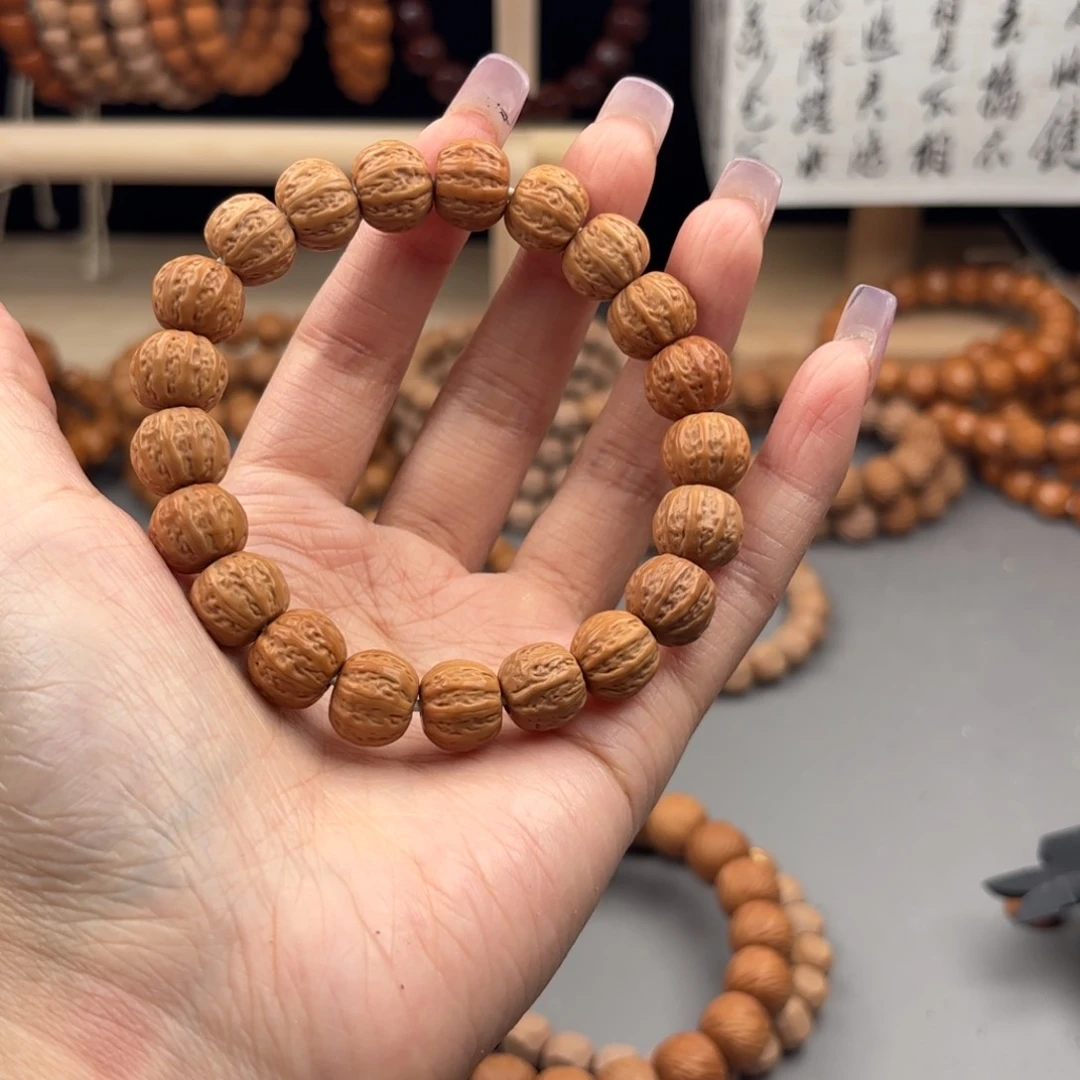 猴头核桃手串全品无暇京八棱11