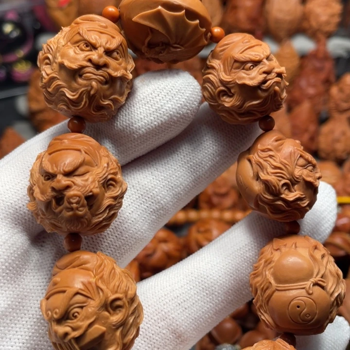 【闪购商品】橄榄核手串/手链钟馗纳福