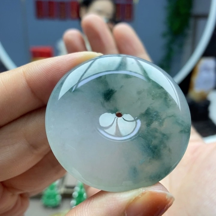 翡翠未镶嵌颈饰吊坠4