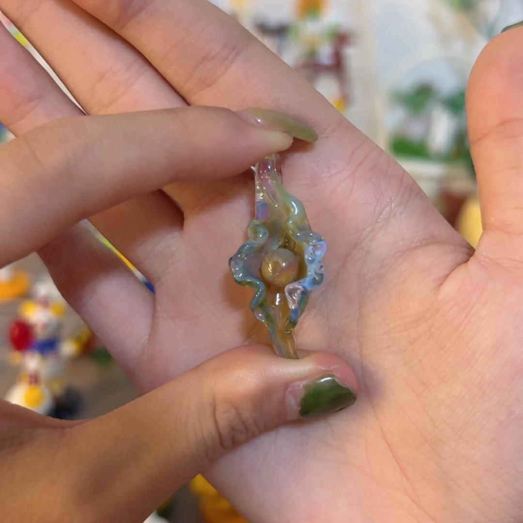 【闪购商品】琉璃手工艺品进口料海螺