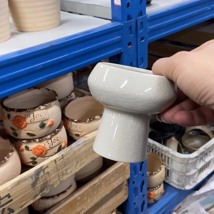 陶瓷花盆单场满9.9发7.5*8.8