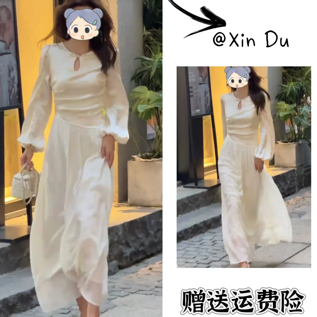 2025秋季新款时尚显瘦气质女士网红洋气两件套百搭款D22591