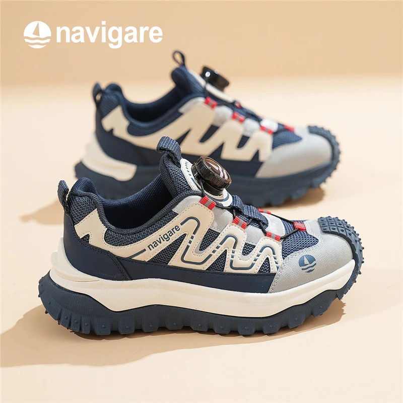 Navigare/纳维凯尔春季新款时尚百搭户外中大童运动鞋FCDZ251068