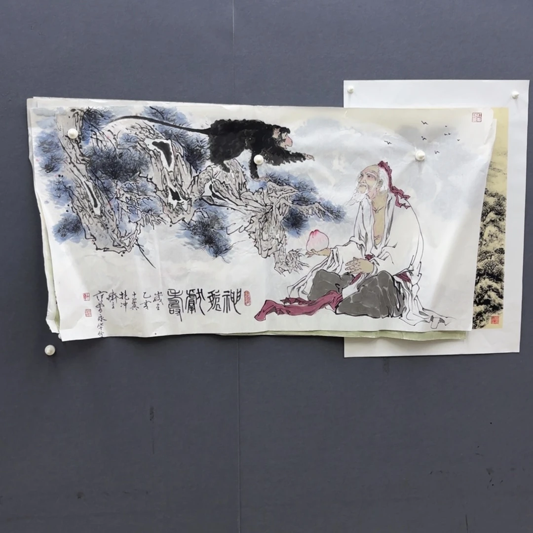 段***书国画卡纸的制作方法是用