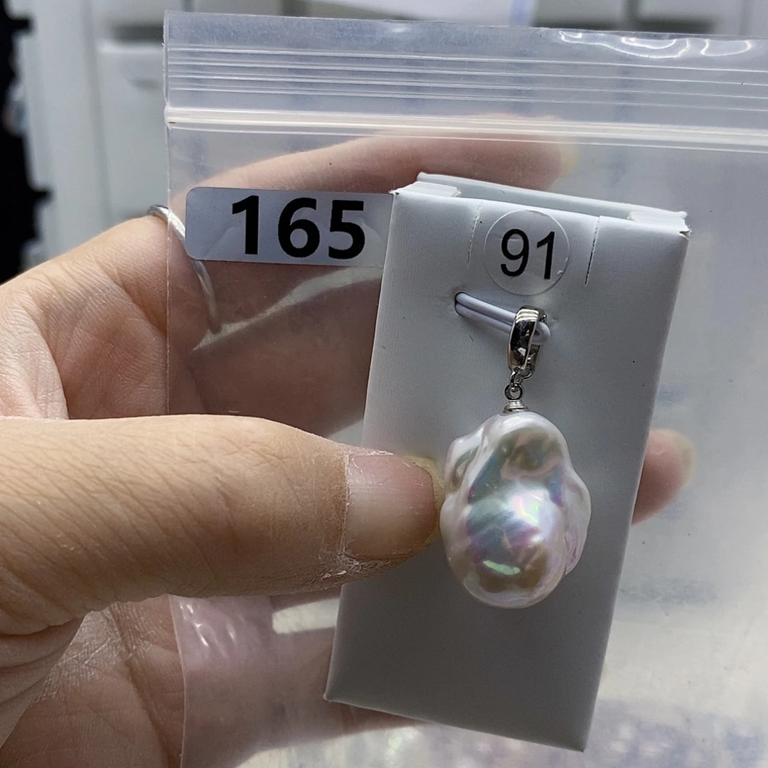 颈饰合金淡水珍珠
