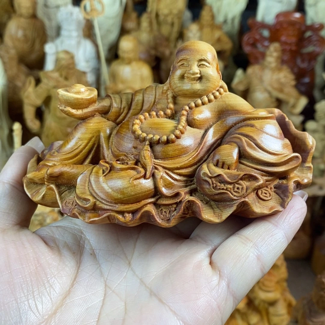 木崖柏12荷叶弥勒结油