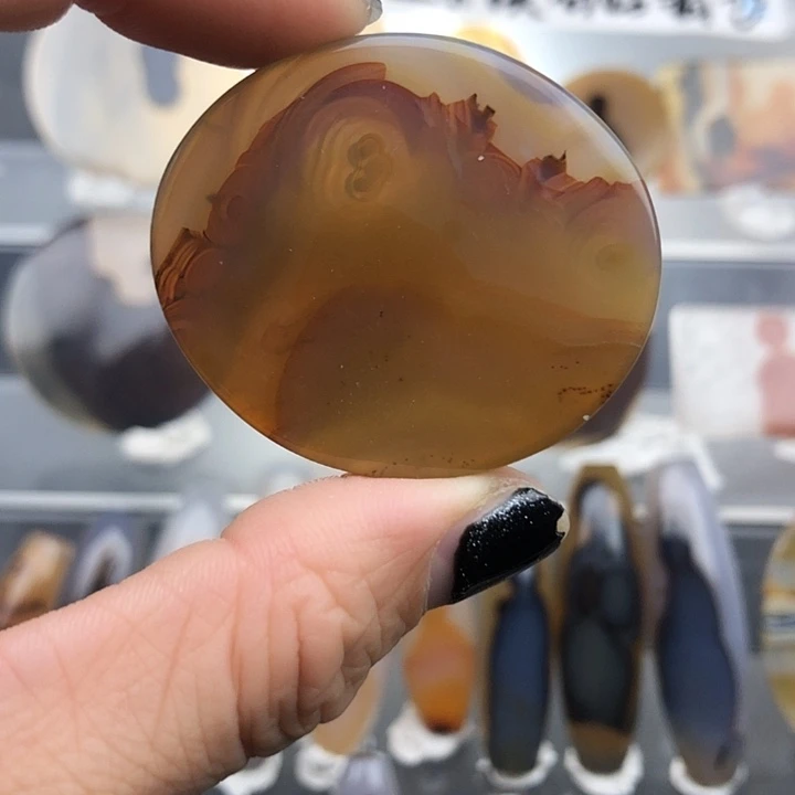 查罗石未镶嵌珠宝半成品75