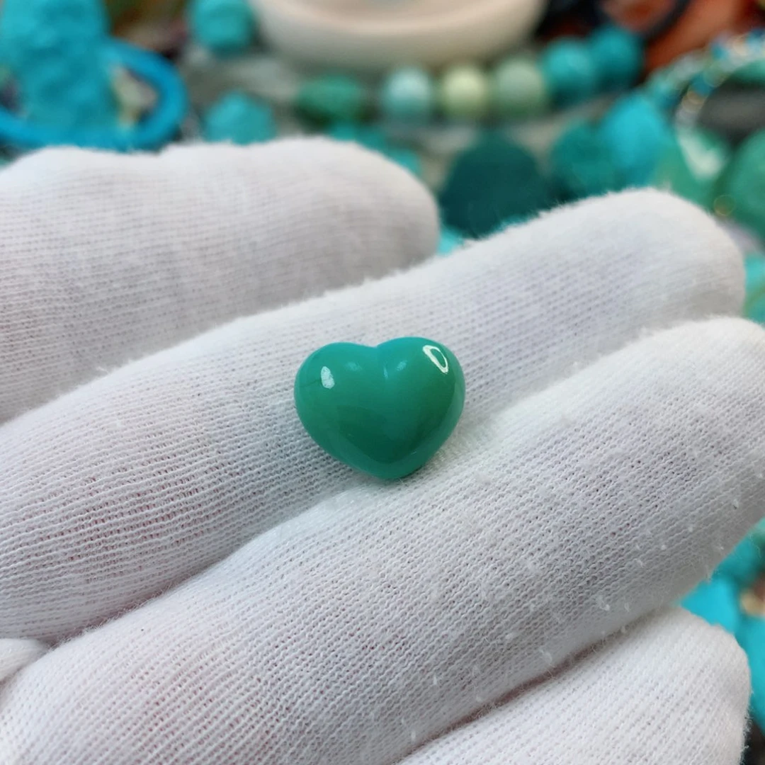 绿松石未镶嵌珠宝半成品