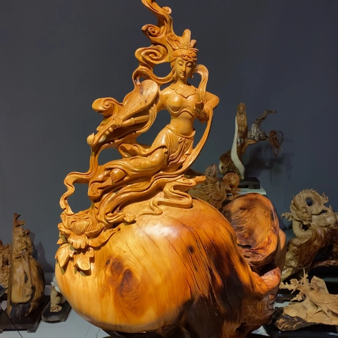 柏木（崖柏）崖柏木雕刻