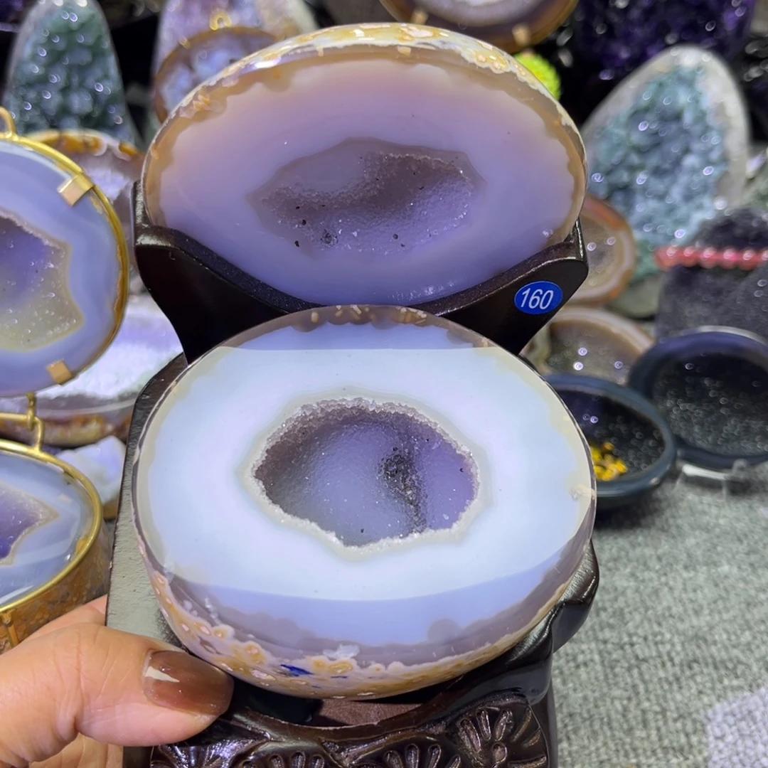 摆件紫晶未镶嵌水晶