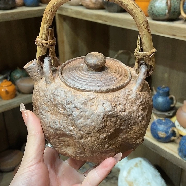 柴烧老岩泥高端茶器