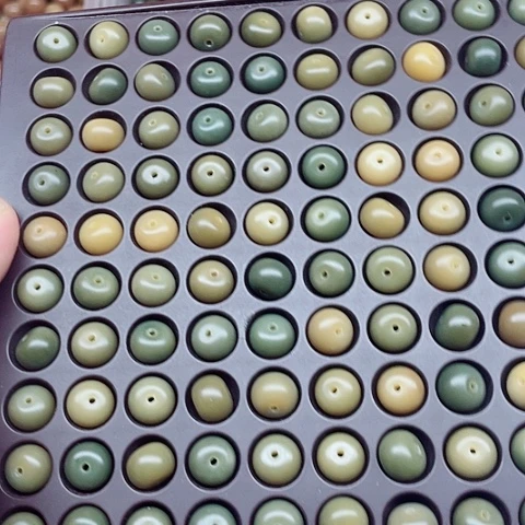 吊坠白玉菩提11阴皮绿苹果200颗