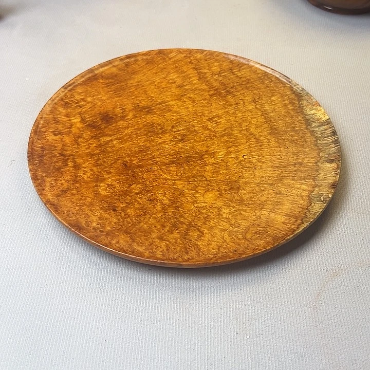 春****9缅甸花梨木茶盘一个