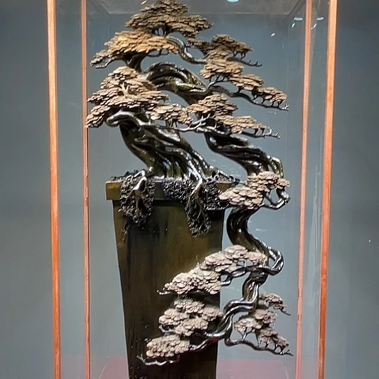 柏木木雕艺术作品根雕