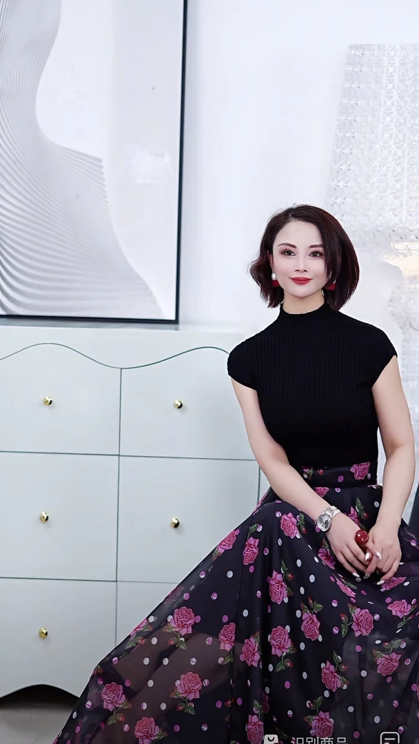 【RZ】极简风半高领针织衫