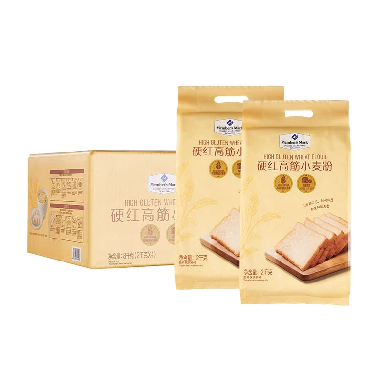 山姆会员超市  高筋小麦粉 8kg(2kg*4)