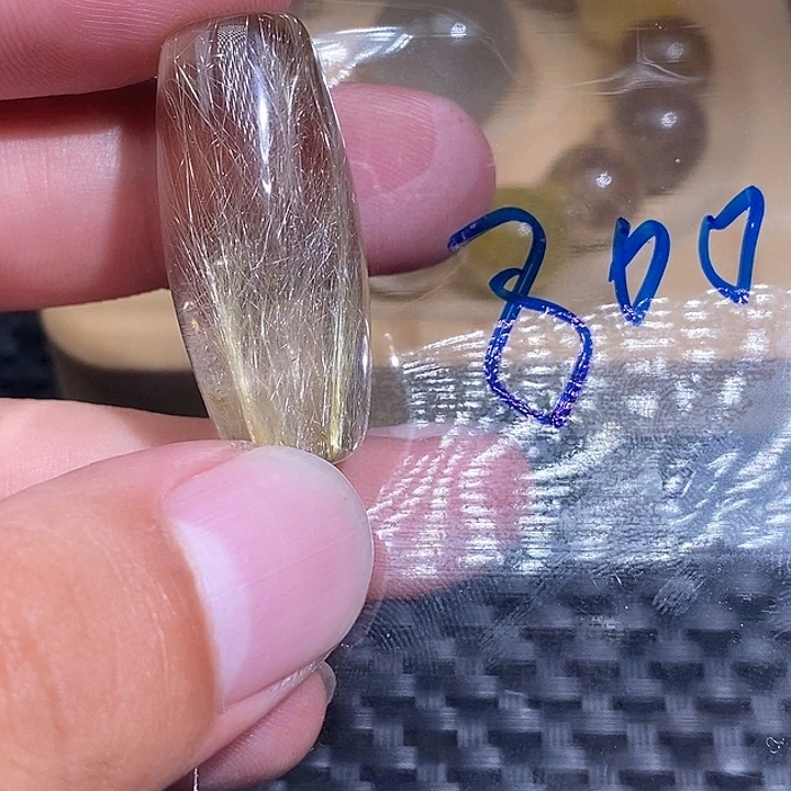 孙***羽未镶嵌手链发晶天然水晶手串