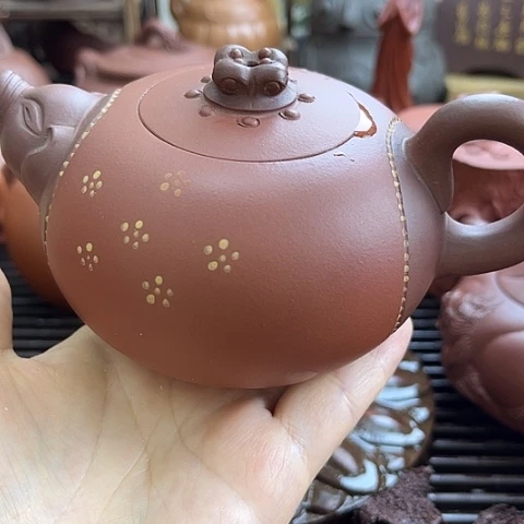 行***水紫砂茶壶宜兴紫砂666