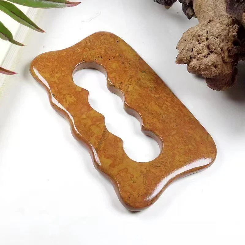 砭石刮痧手握多用筋膜刀按摩空心大板