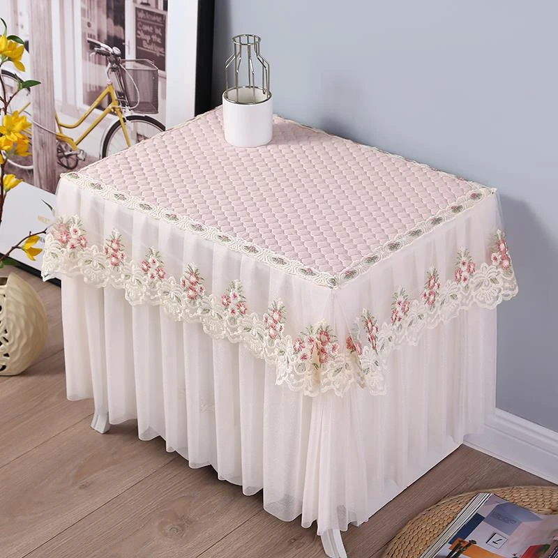 新款防滑床头柜罩耐脏防尘套床头柜盖巾防尘罩全包欧式床头柜套