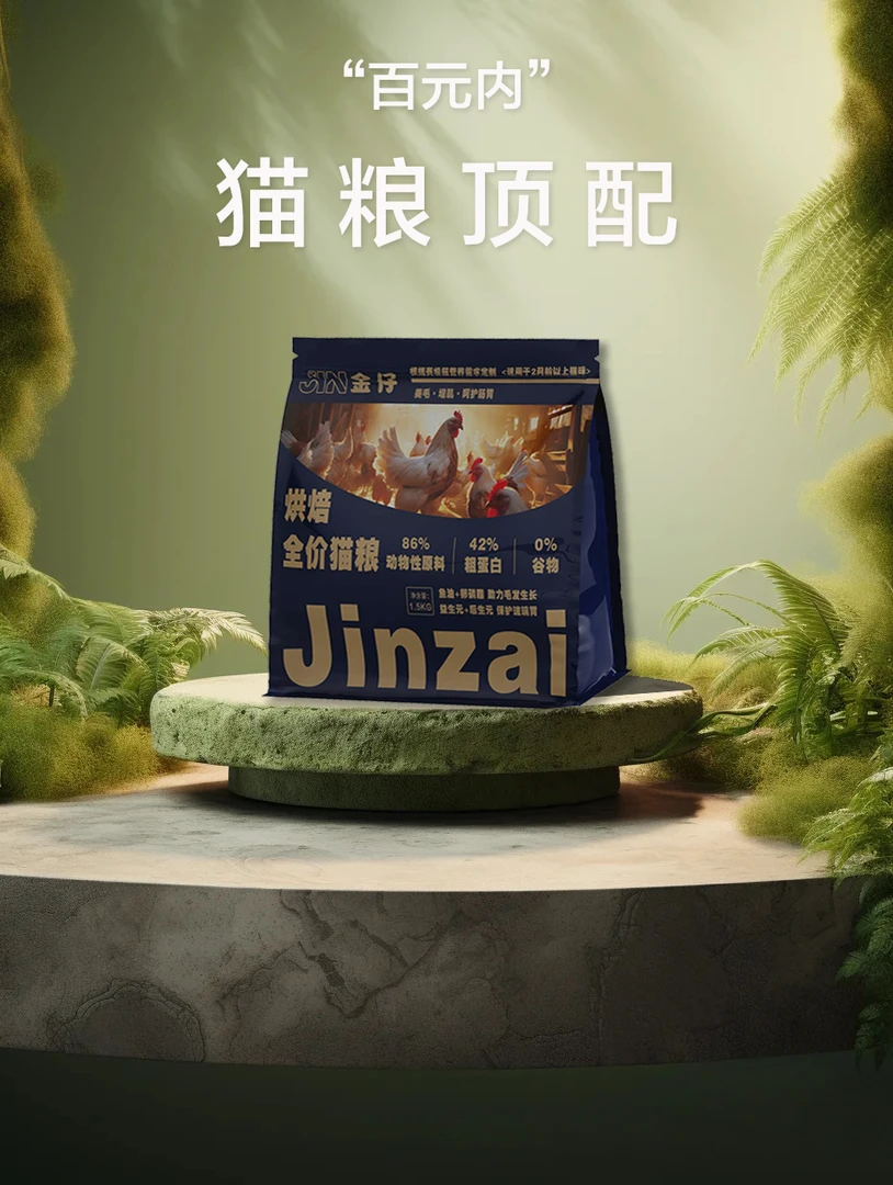 【赛级猫粮】布偶猫专用低温烘焙猫粮无谷鲜肉猫粮增肌美毛增肥发腮