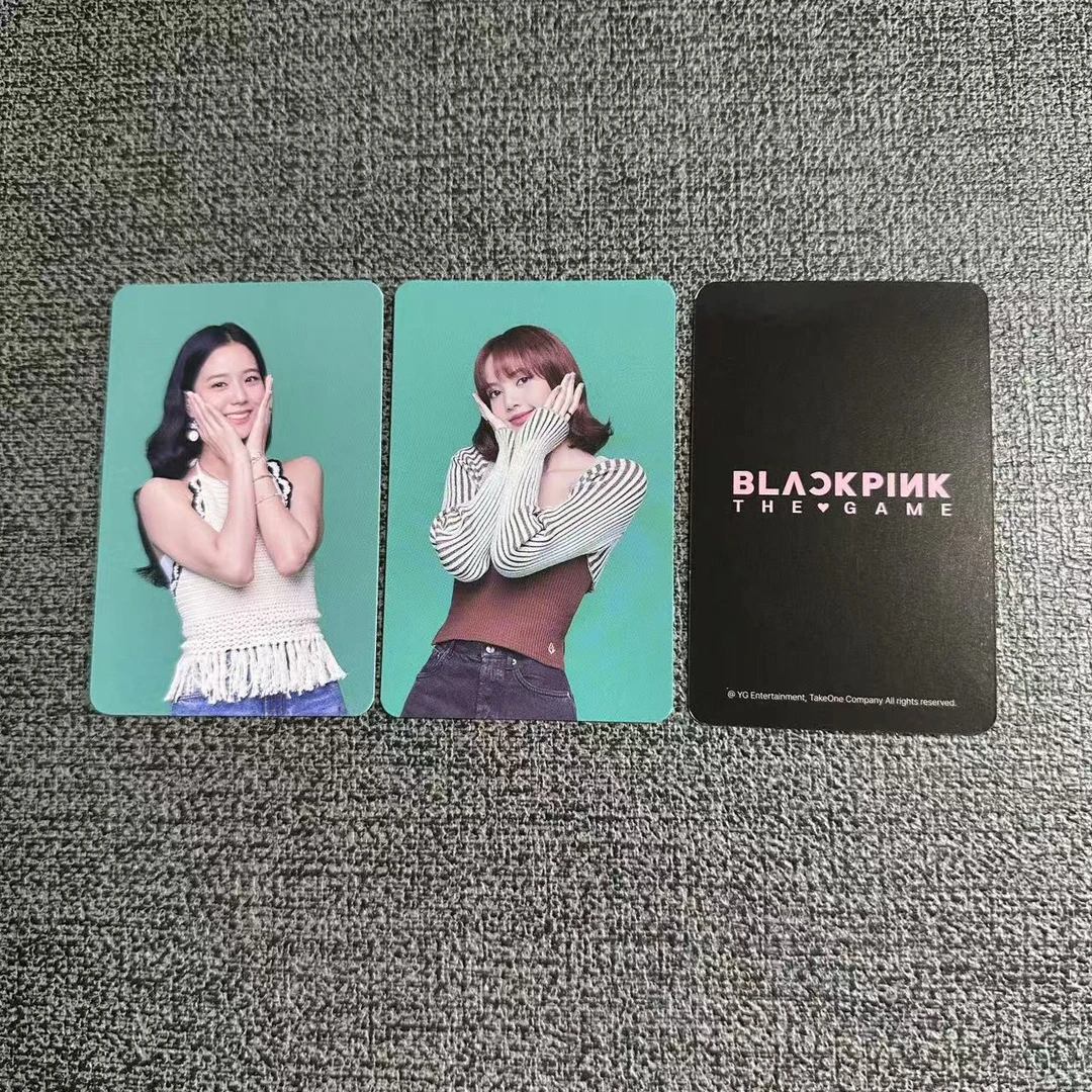 BLACKPINK小卡 官卡保真 金智秀小卡 lisa小卡 bp小卡 粉墨小卡