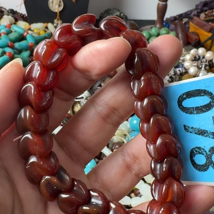 玛瑙/玉髓未镶嵌颈饰