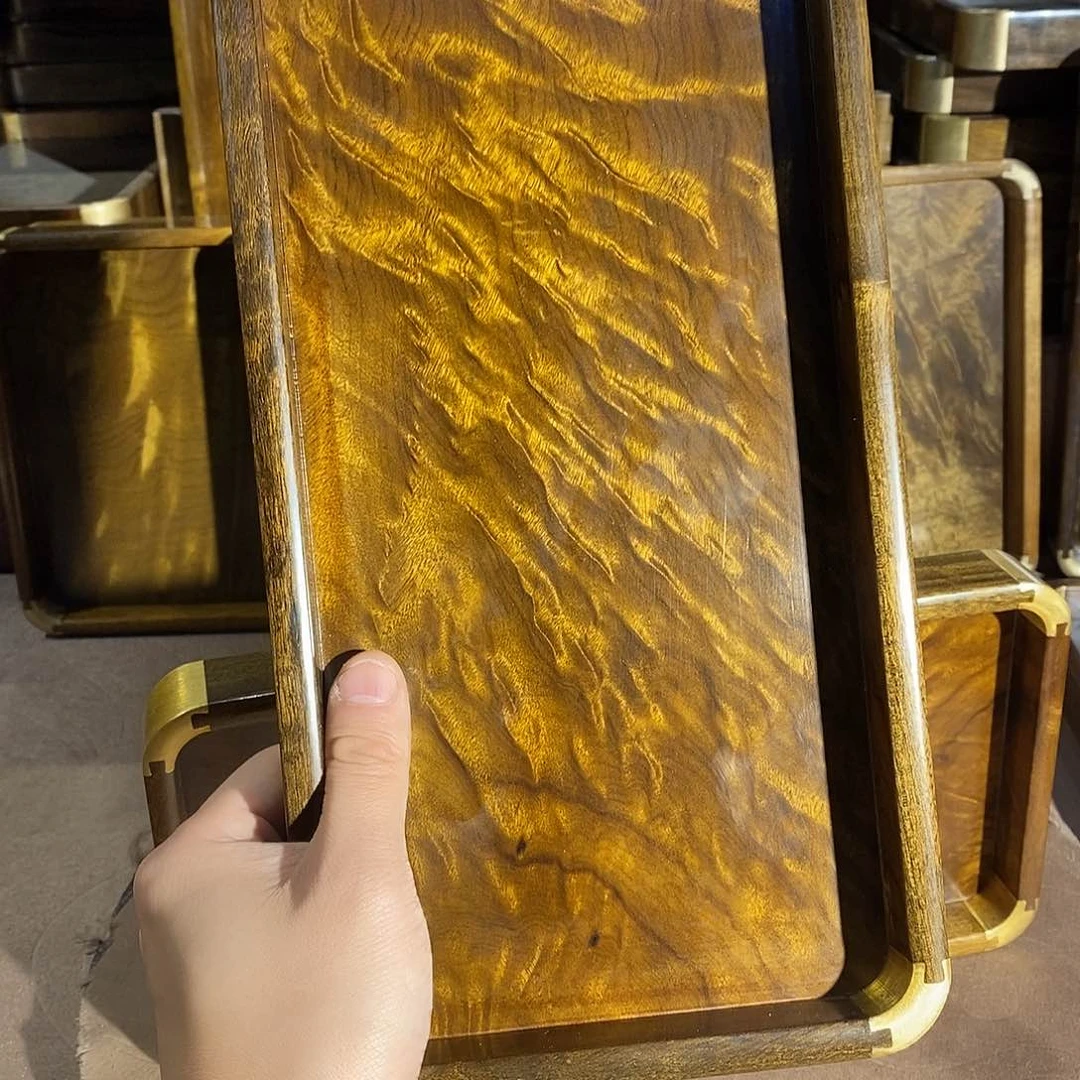 金丝楠6**8金丝楠木文盘