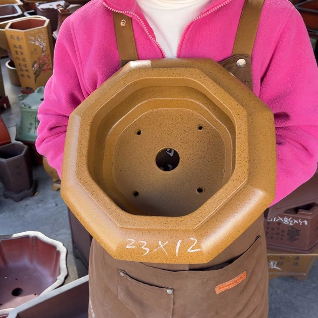 紫砂花盆盆景艺术