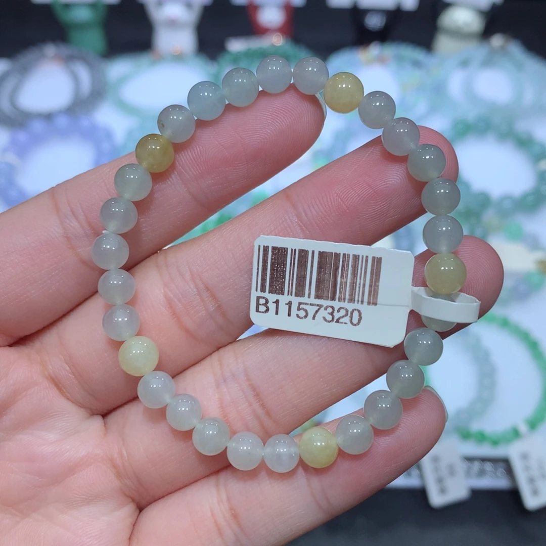 翡翠未镶嵌手串天然