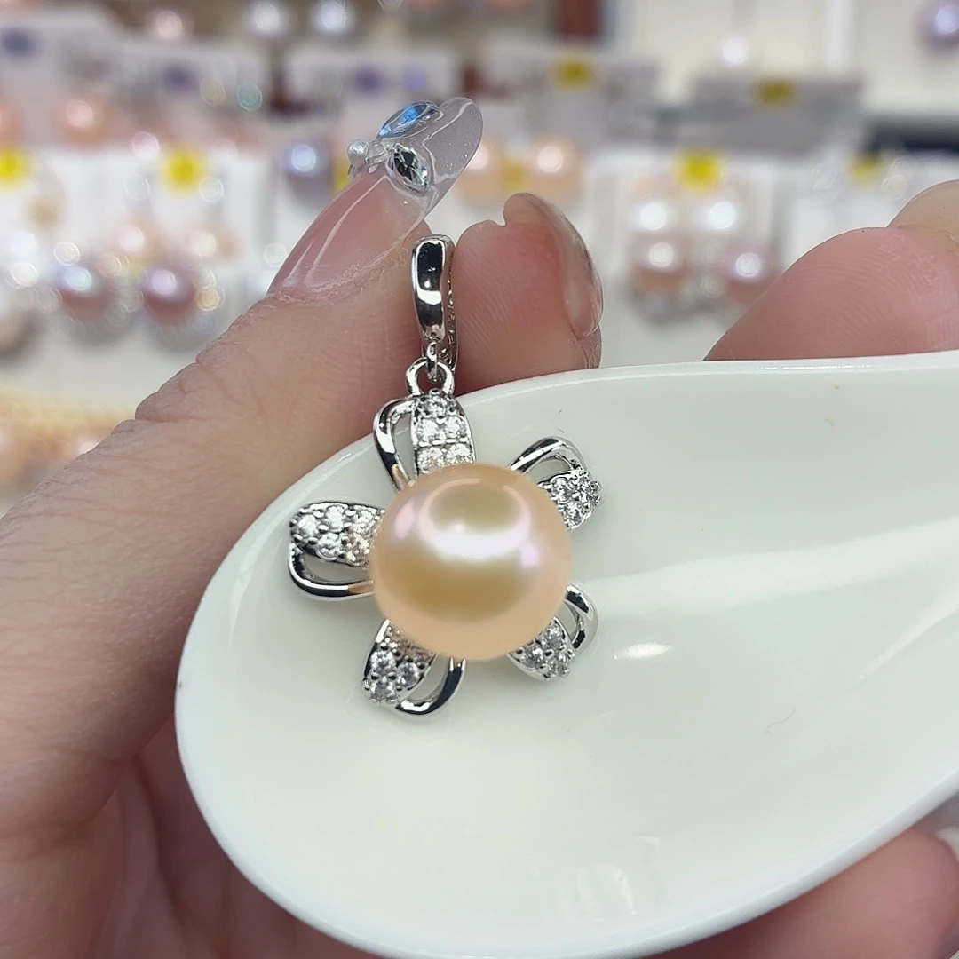 颈饰淡水珍珠合金