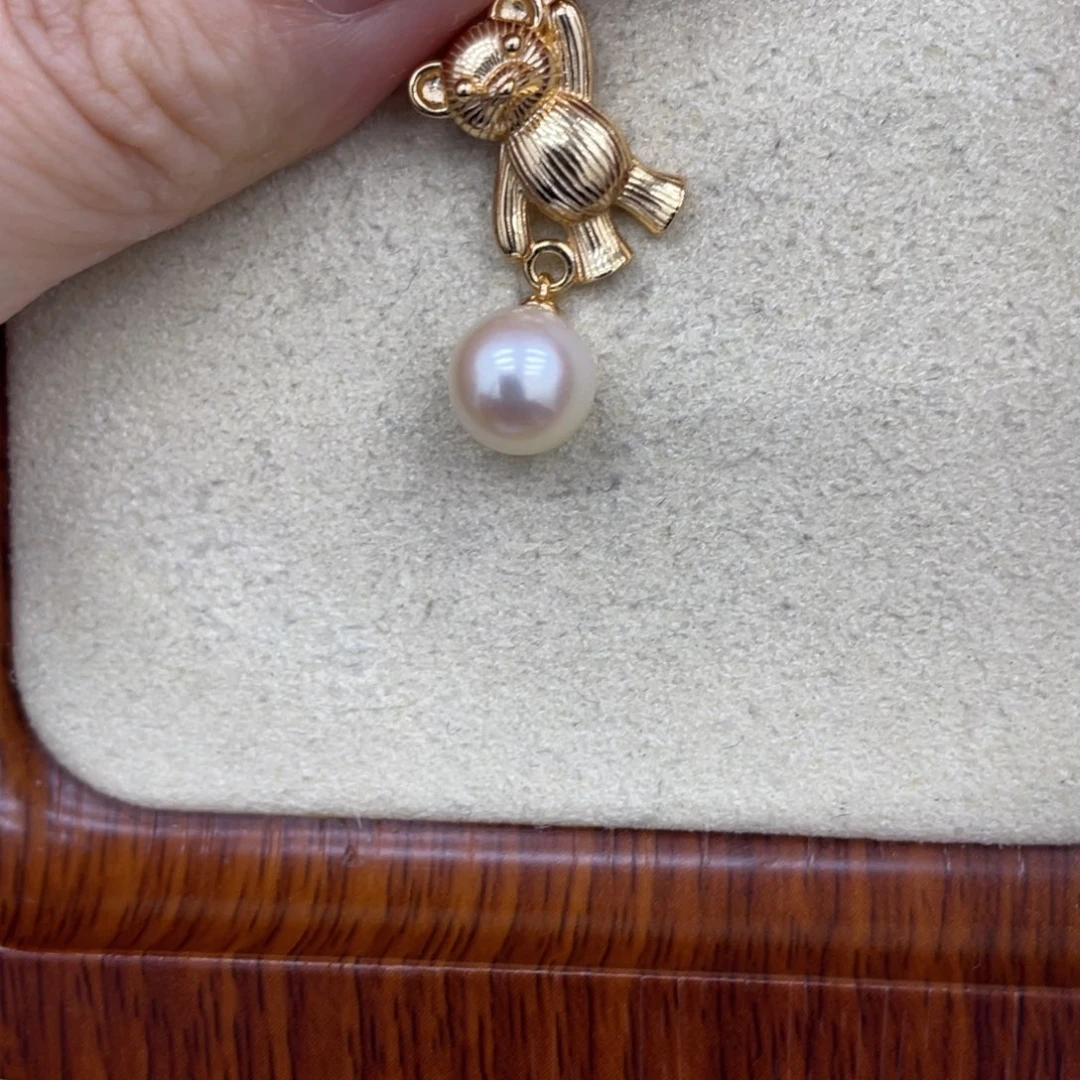 海水珍珠颈饰银S925镶嵌