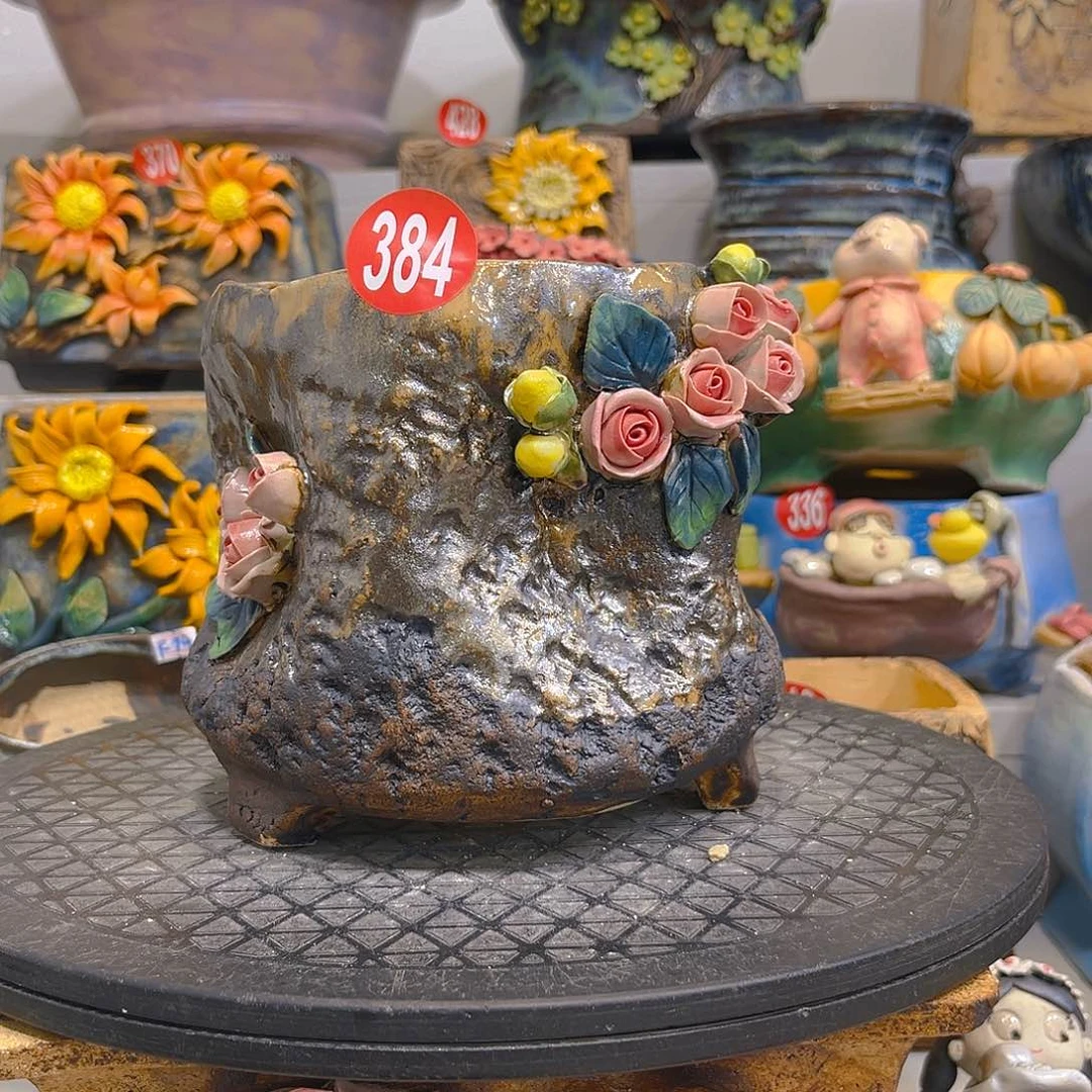 384 号陶然花器厂家直销